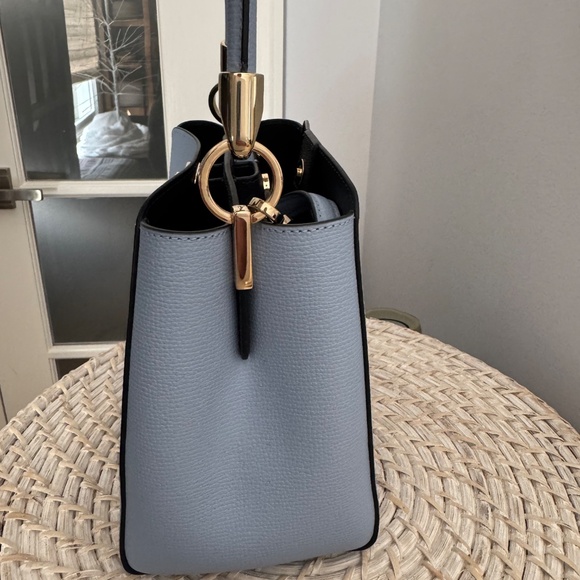 Kate Spade Phoebe Crossbody top handle  in Northstar blue small - Picture 7 of 11